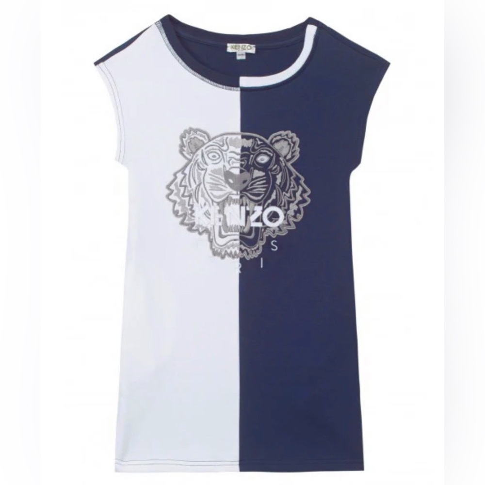 Authentic Kenzo Tiger Dress (Girls Size 16, Adult Small)
